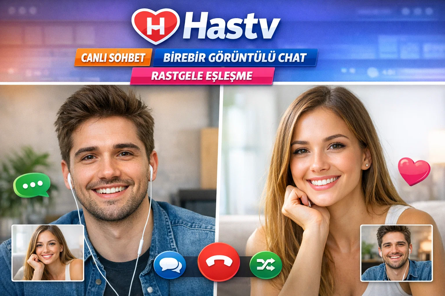 HasTV canlı görüntülü sohbet